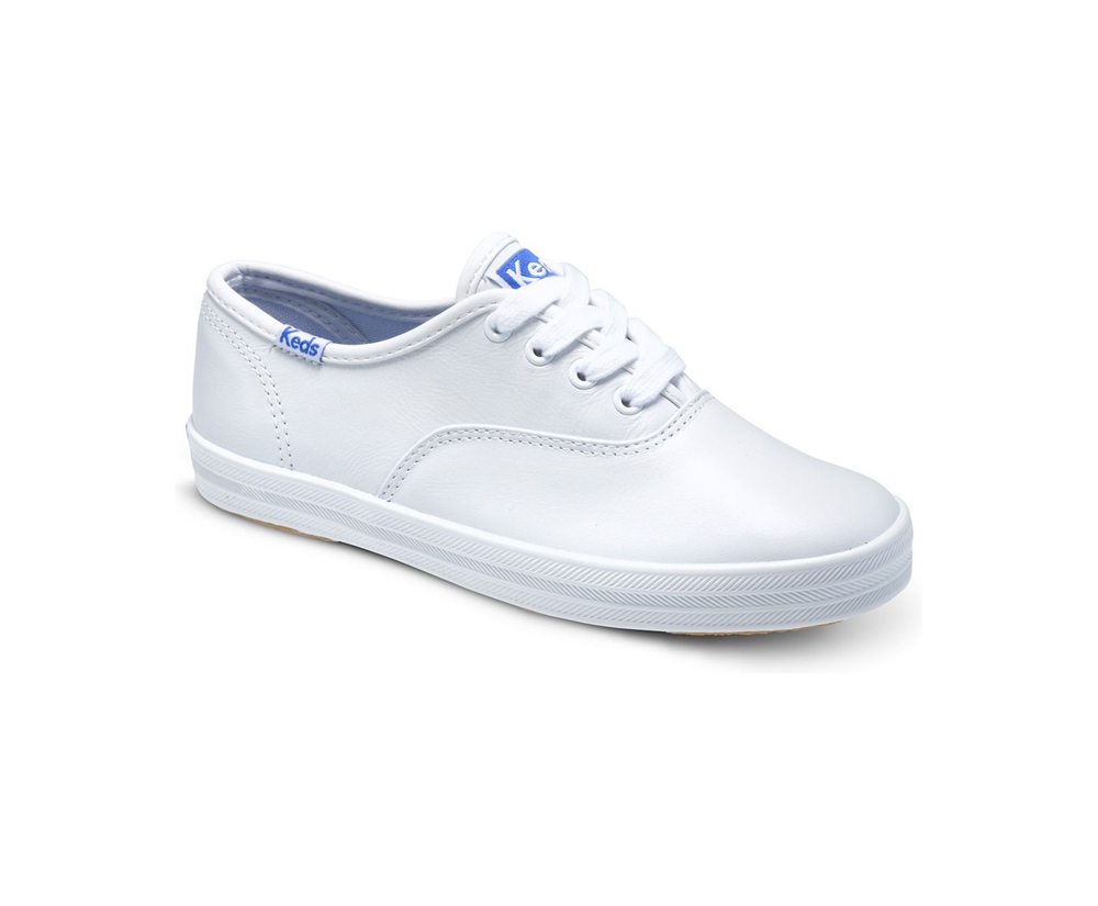 Kids Keds Sneakers - Champion CVO - White - 2143-EFWYB